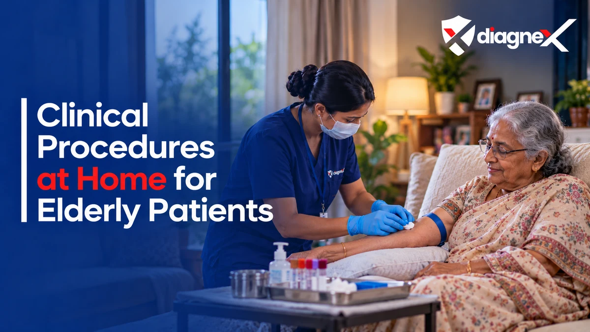 Clinical Procedures at Home for Elderly Patients - Diagnex