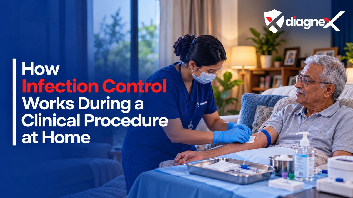 How Infection Control Works During a Clinical Procedure at Home - Diagnex