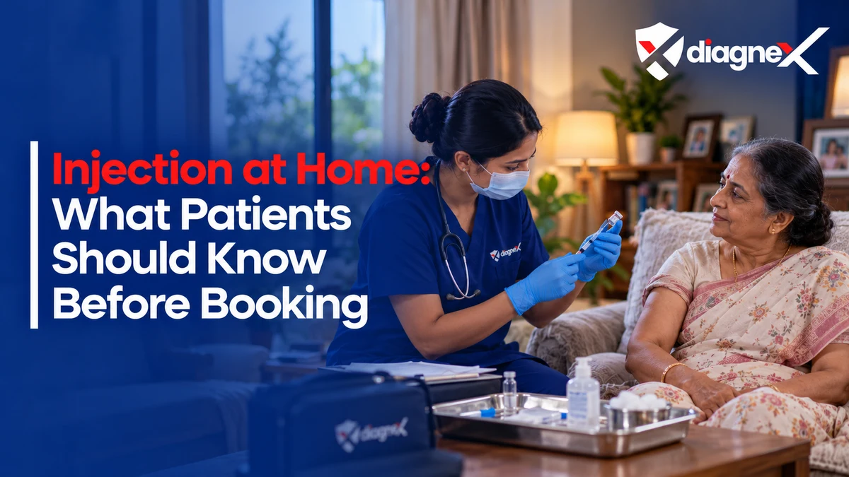 Injection at Home: What Patients Should Know Before Booking - Diagnex