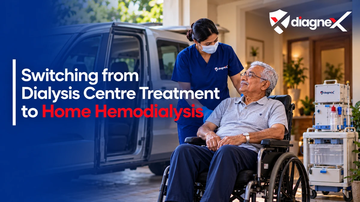 Switching from Dialysis Centre Treatment to Home Hemodialysis - Diagnex