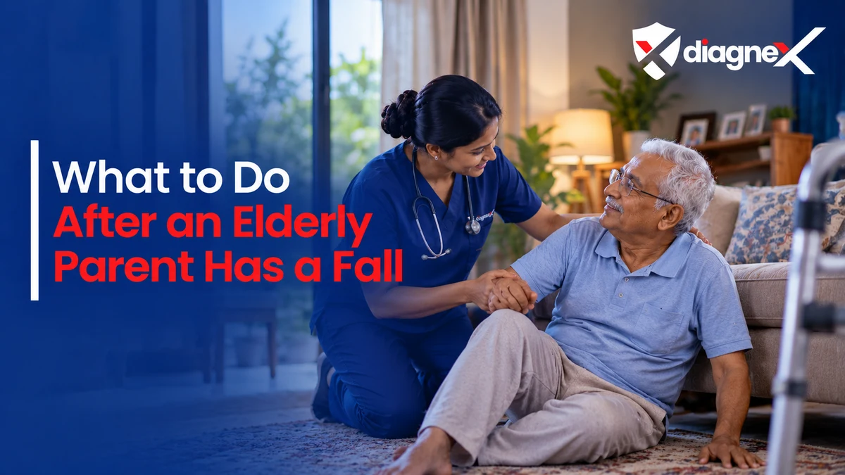 What to Do After an Elderly Parent Has a Fall - Diagnex