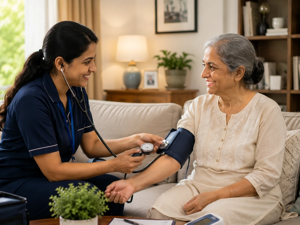 Diagnex home healthcare team supporting a patient care pathway