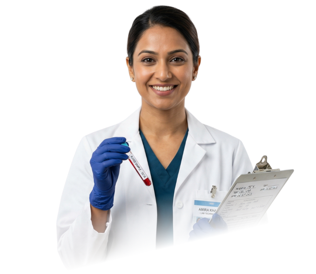 Blood Test Nurse, Diagnex, nurses